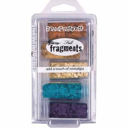 Stampendous Frantage Color Fragments 5/Pkg-Fall, Assorted