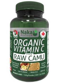 Organic Vitamin C from Raw Camu – 125g
