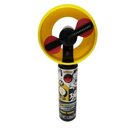 Minions Fanimation Toy, Hand Held Animated Light Up Fan with Candy, 8 Inches, Adult Unisex, Size: One Size