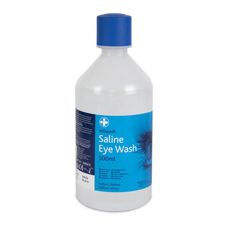 Reliance Saline Eye Wash 500ml