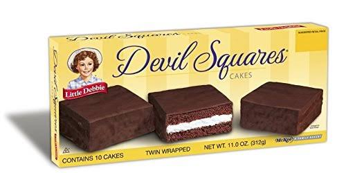 Little Debbie Snacks Devil Squares - 11oz, 5ct