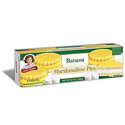 Little Debbie Marshmallow Pies - Banana, 8ct, 12.1oz