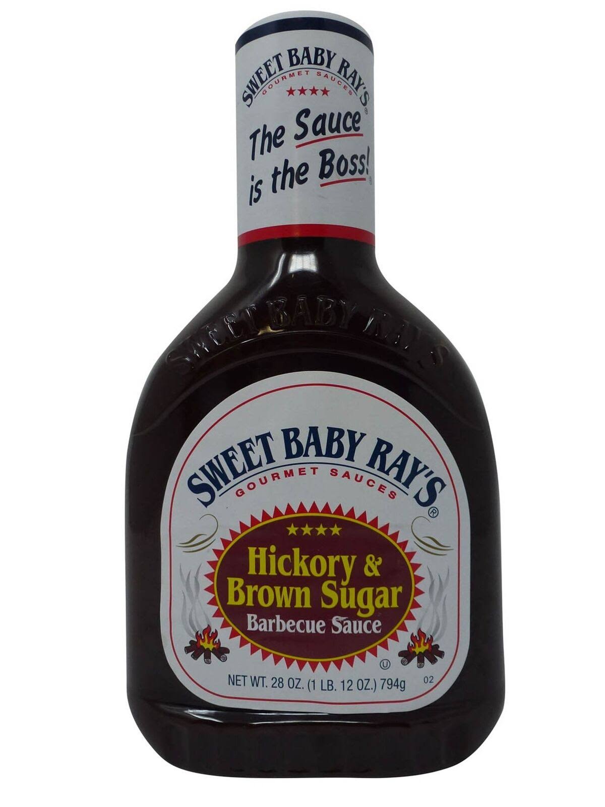 Sweet Baby Ray's Barbecue Sauce - Hickory and Brown Sugar, 28oz