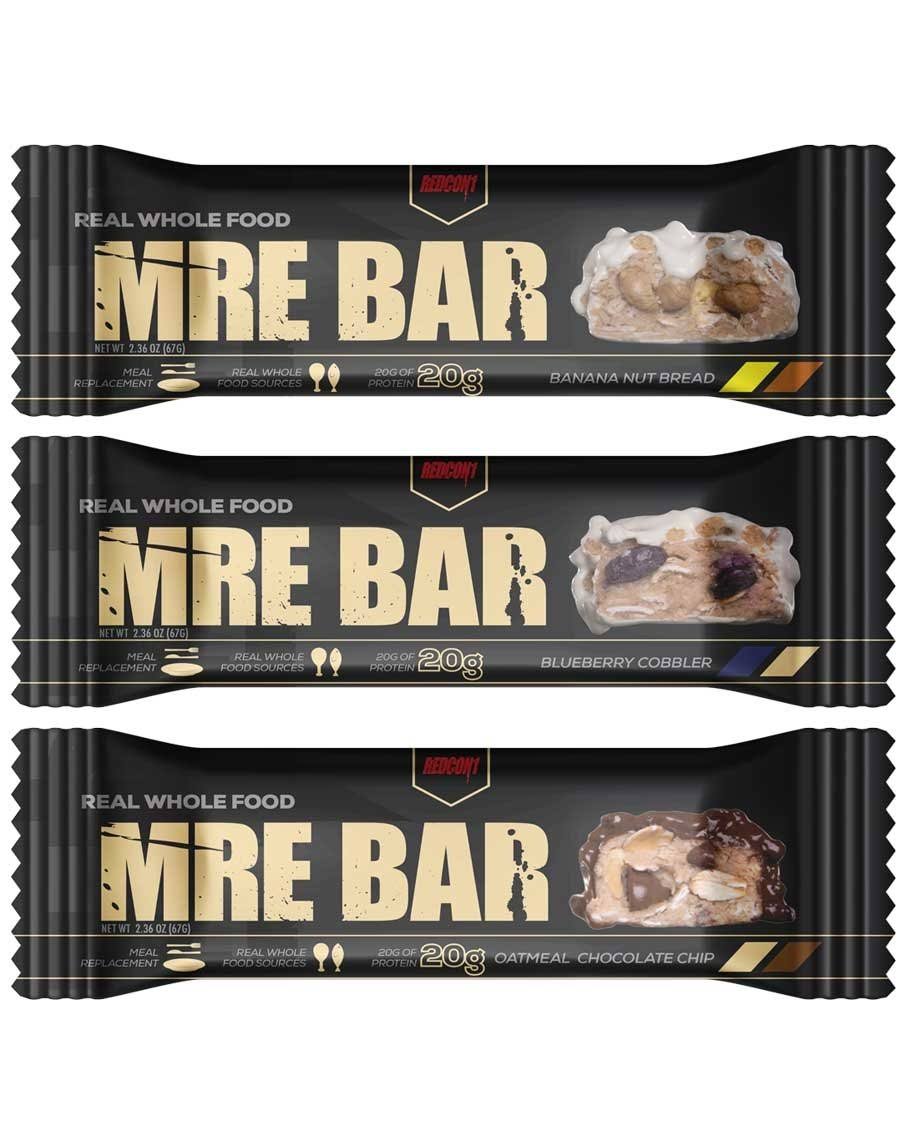 MRE Bar by Redcon1 - 1 Bar / Crunchy Peanut Butter Cup