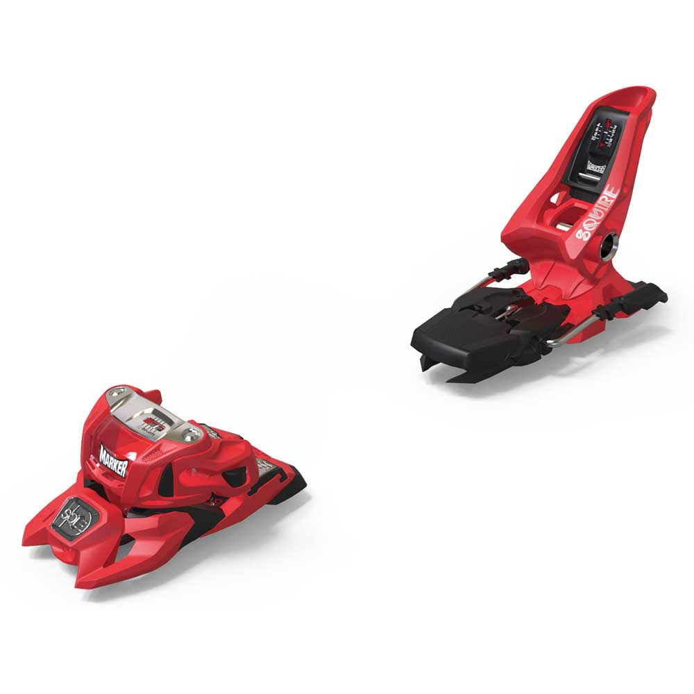 Marker Squire 11 ID Ski Bindings - 90mm, Red
