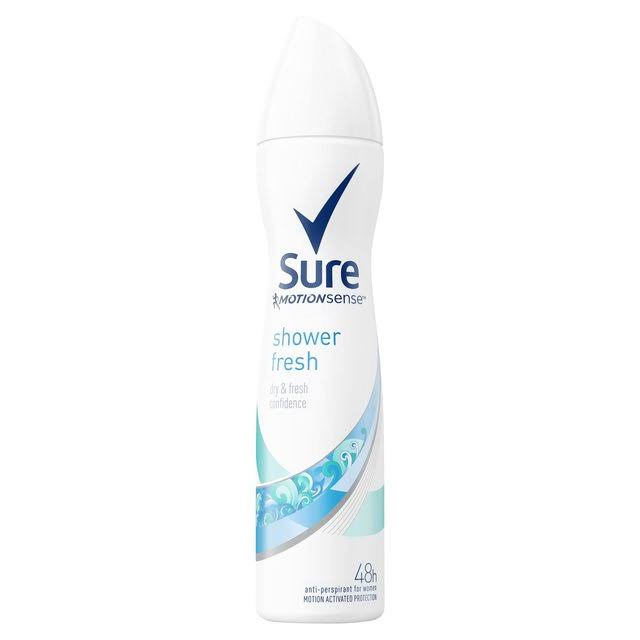 Sure Women Shower Fresh Anti-perspirant Aerosol Deodorant - 150ml