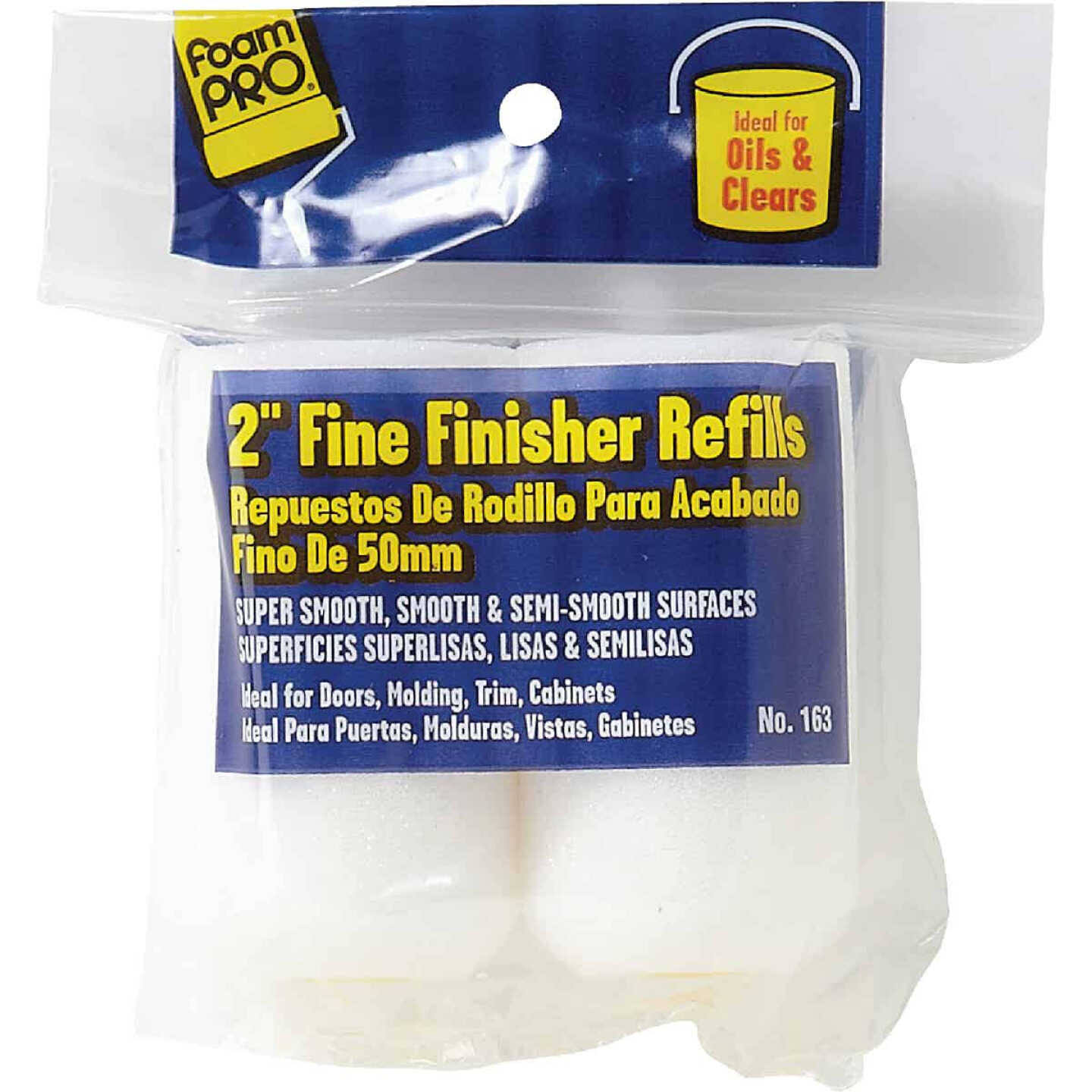 Foam Pro Fine Finisher Refills - 2 Pack, 2"