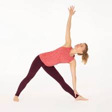 Triangle Pose (Trikonasana) yoga pose