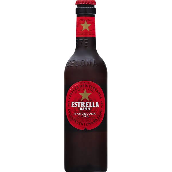 Estrella Damm Beer - 330 ml