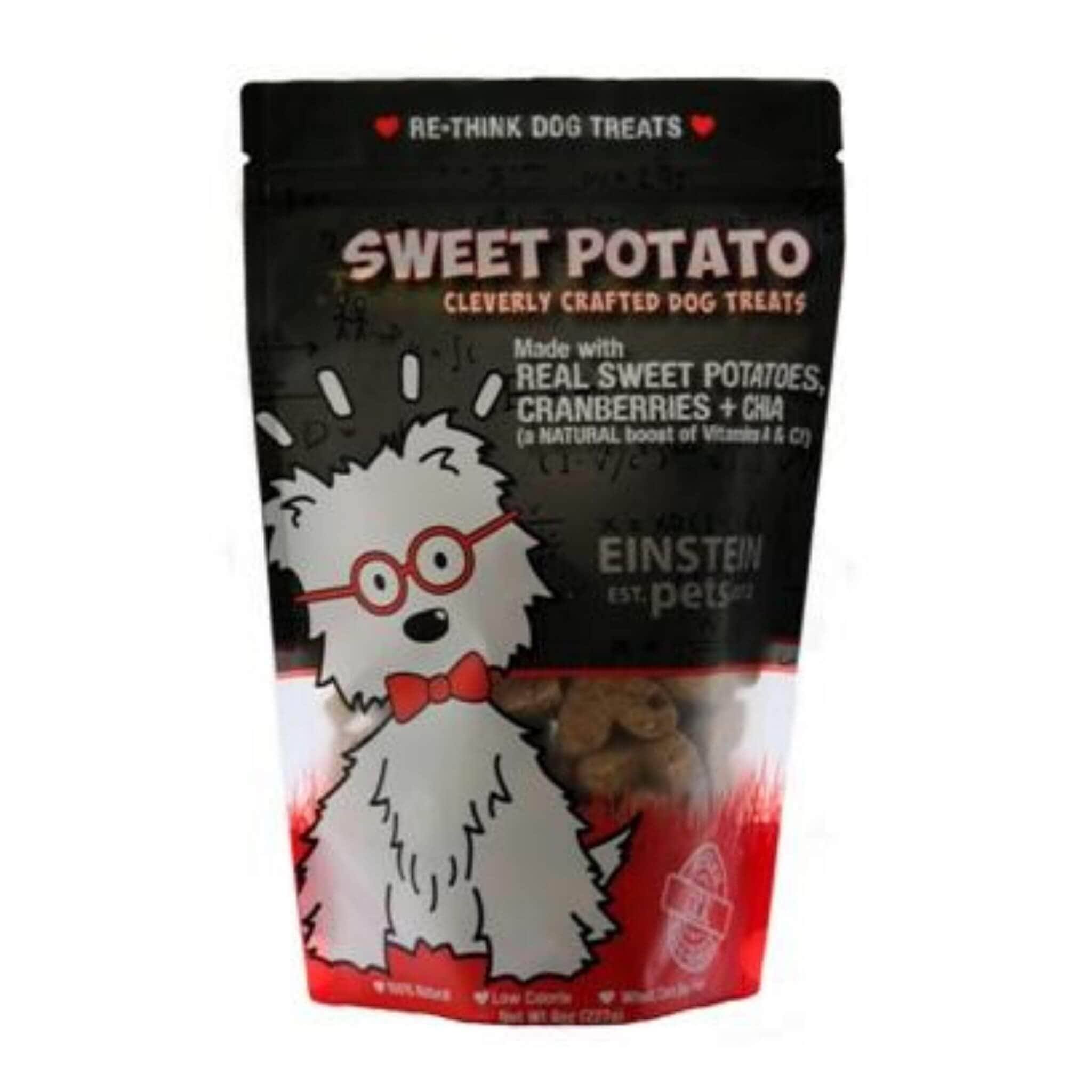 Einstein Pets Grain Free and Organic Dog Treats - Sweet Potato, 8oz