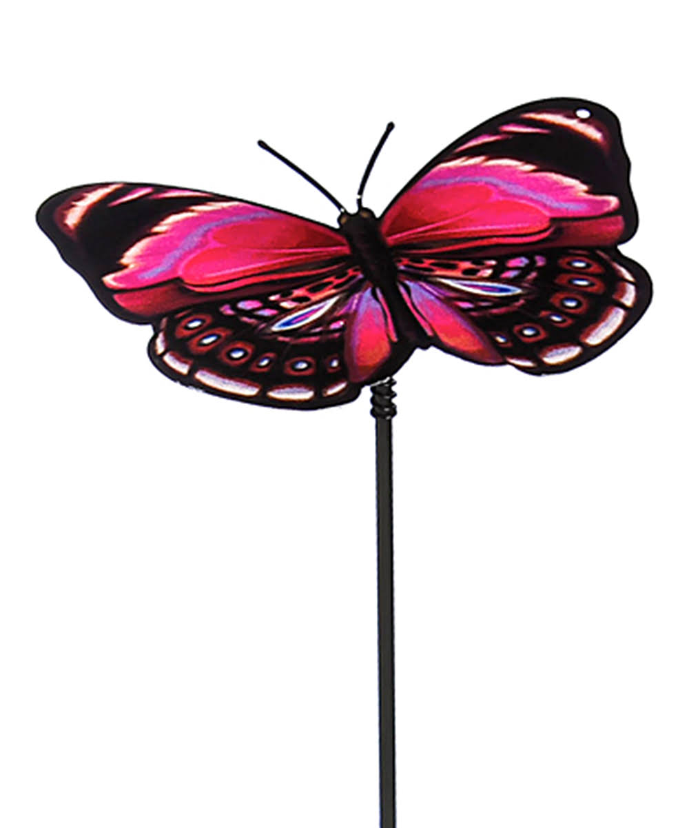 Evergreen Garden Stake Realistic Butterflies Plant Pick One-Size