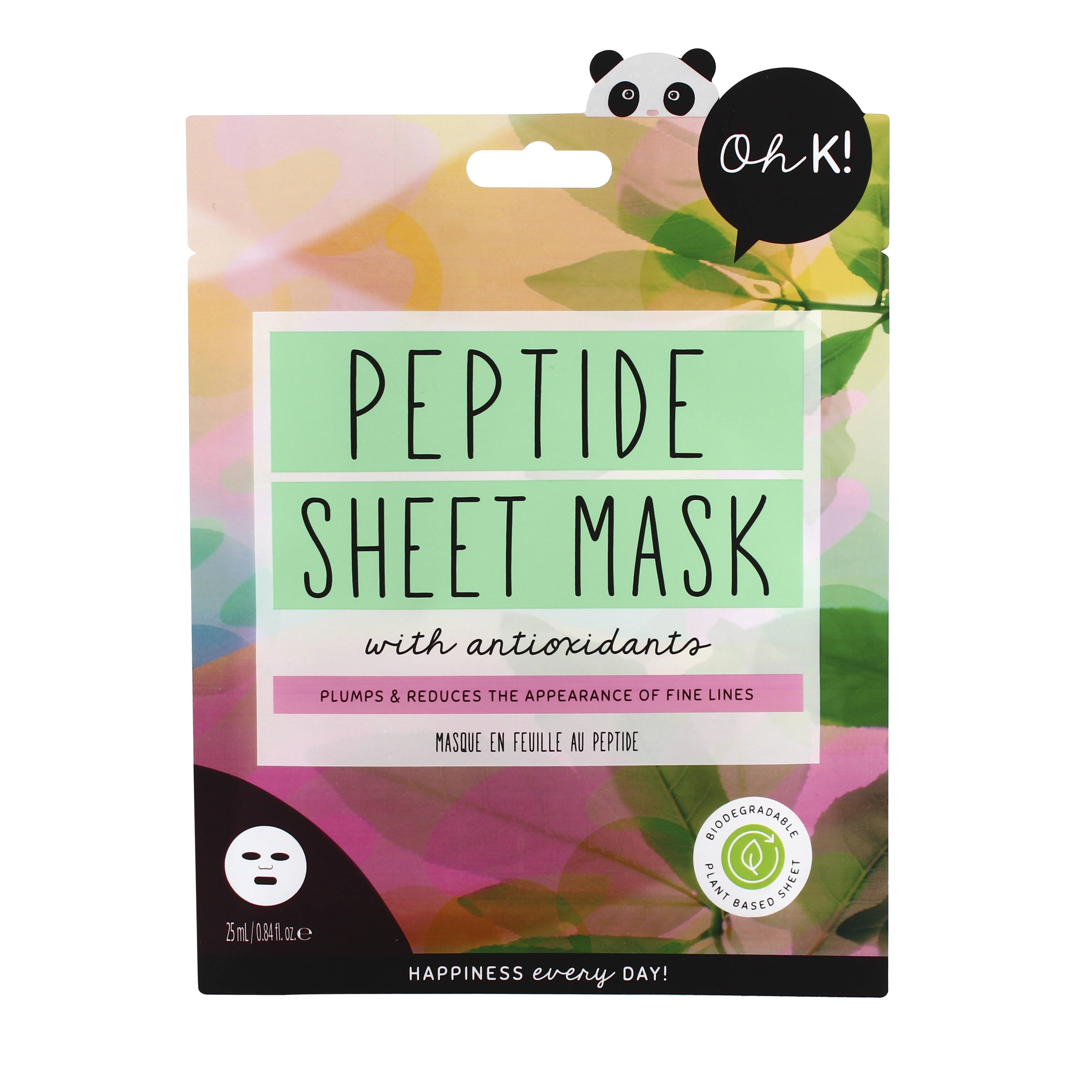 Oh K! Peptide Sheet Mask-No Colour