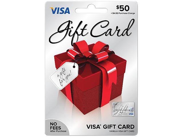 Visa Gift Card, Vanilla,