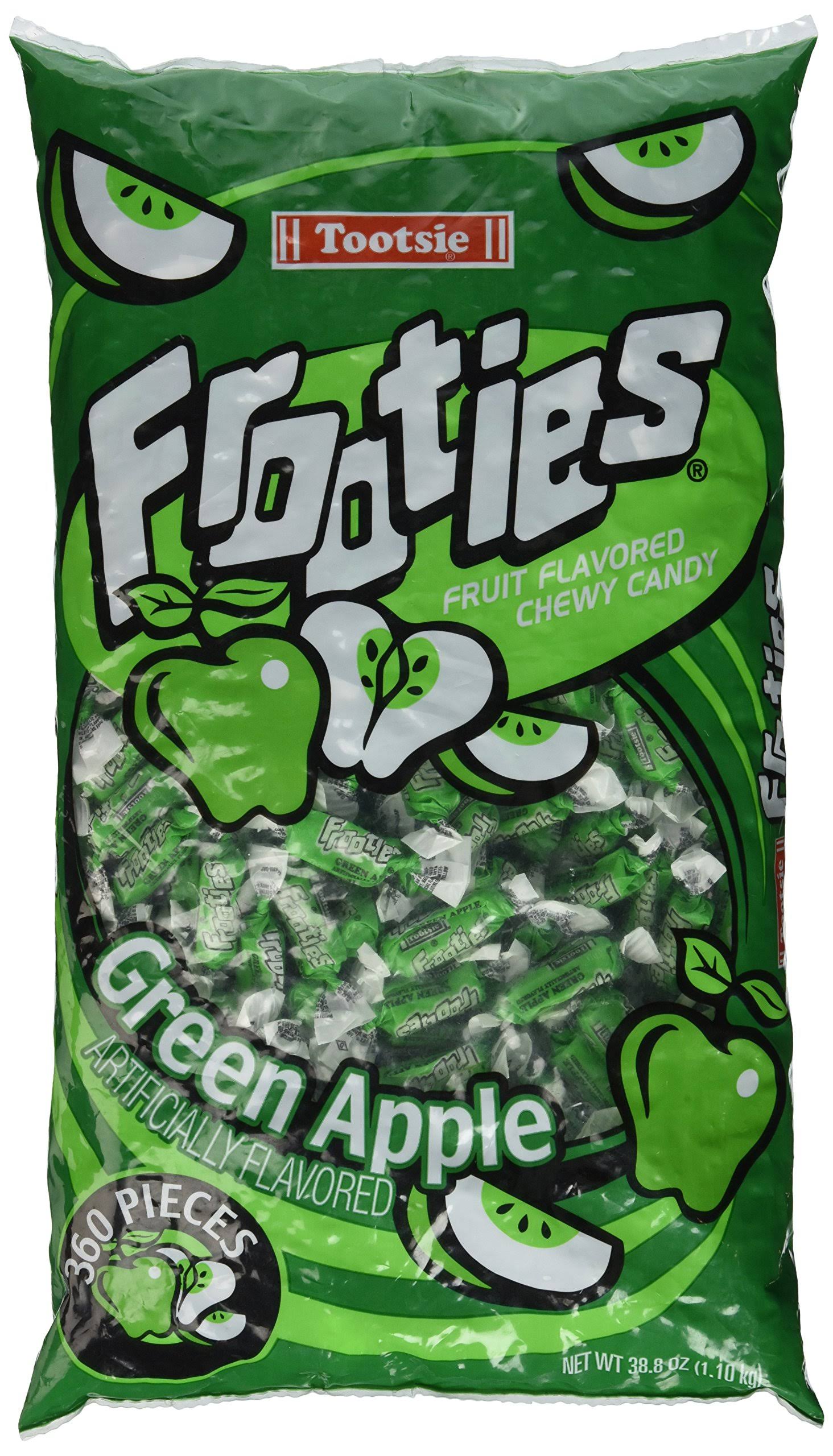 Tootsie Rolls Frooties - Green Apple, 360 Pieces