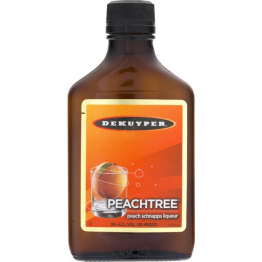 Dekuyper Peachtree Peach Schnapps Liqueur - 200ml