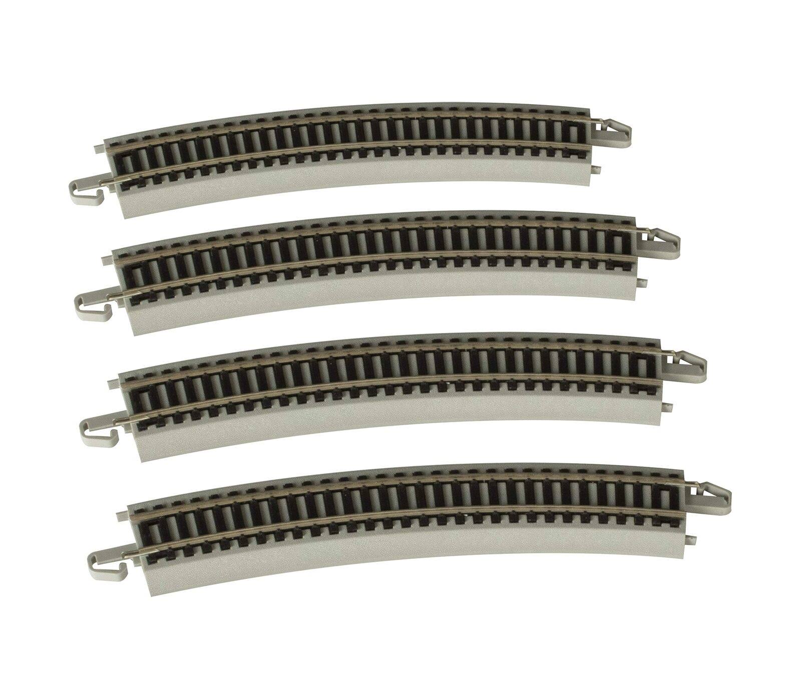 Bachmann Trains Snap-Fit E-Z Track in 22in Radius Curved Track - 4pcs