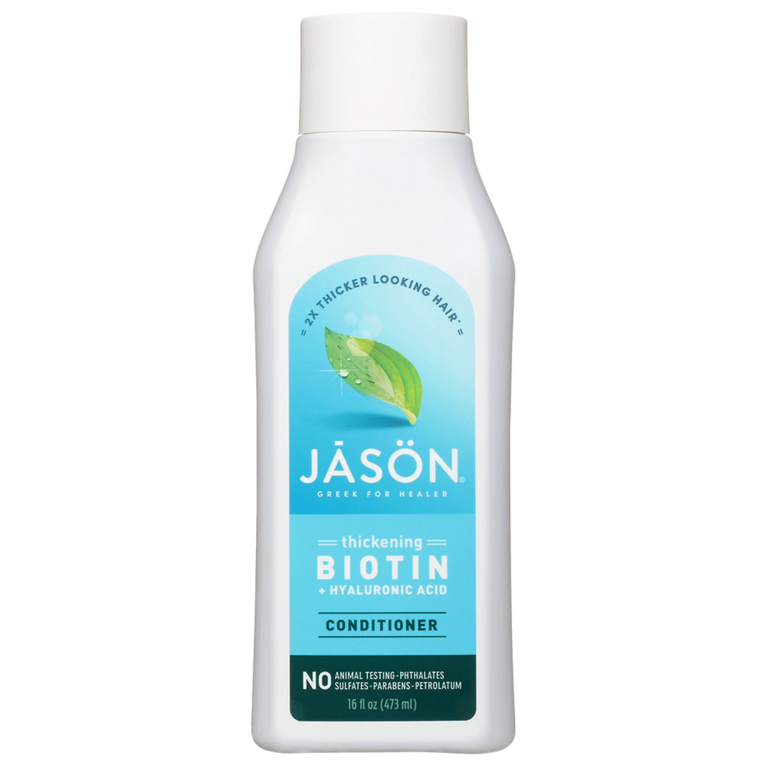 Jason Shampoo, Thickening, Biotin + Hyaluronic Acid - 16 fl oz