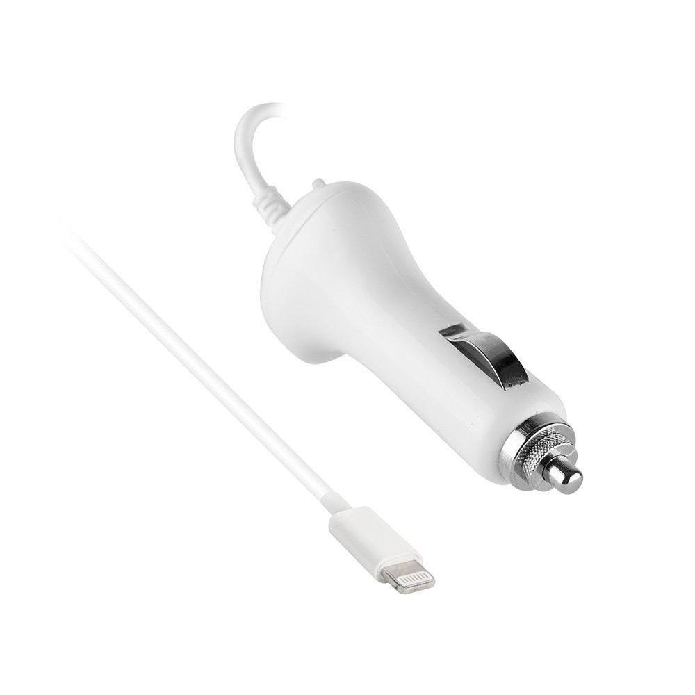 Helios Lightning Car Charger, White