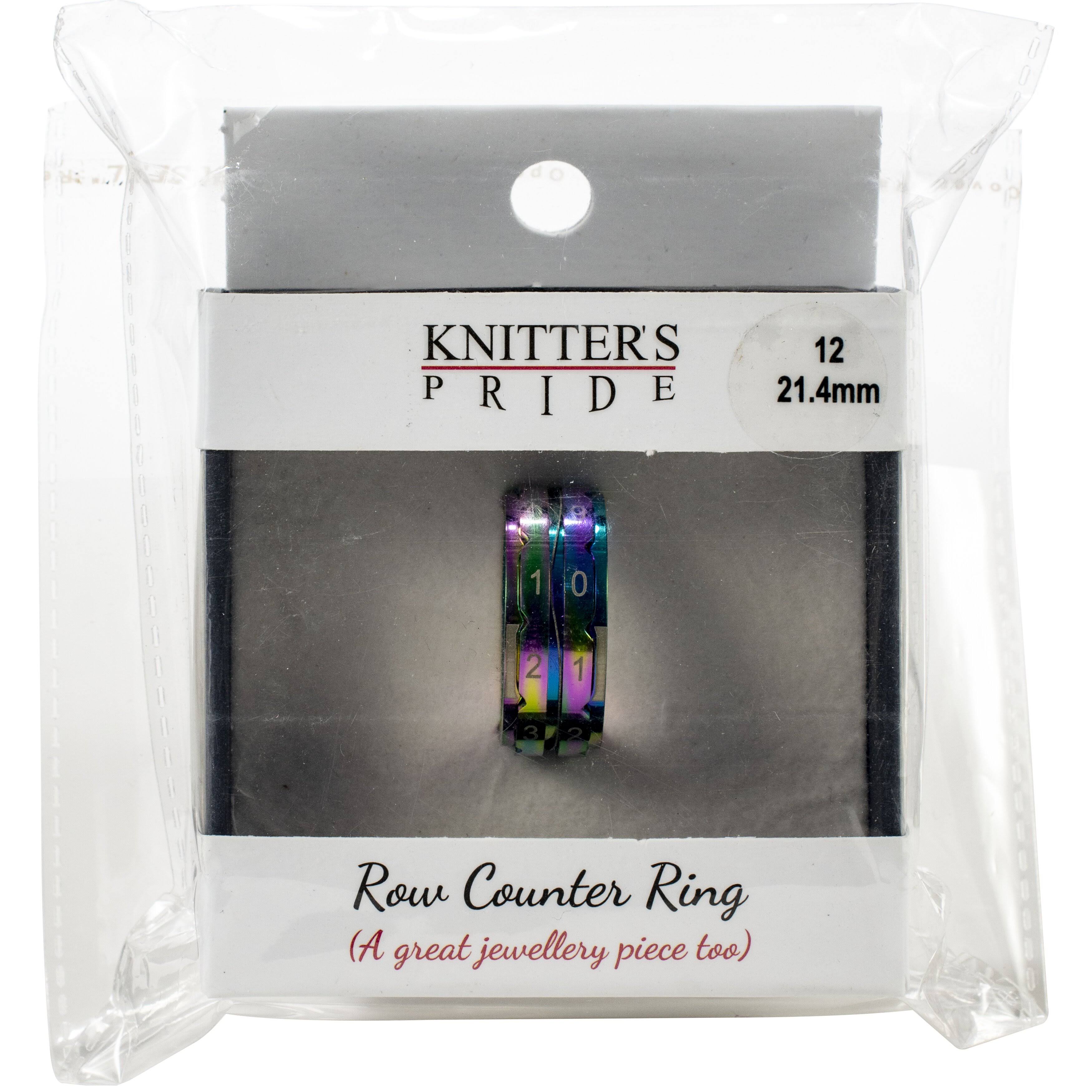 Knitter's Pride Rainbow Row counter Ring-Size 12: 21.4mm Diameter