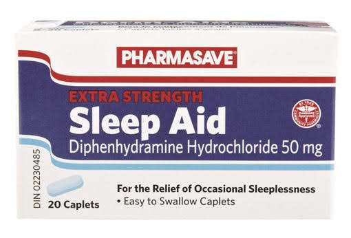 PHARMASAVE SLEEP AID - EXTRA STRENGTH CAPLET 50MG 20S