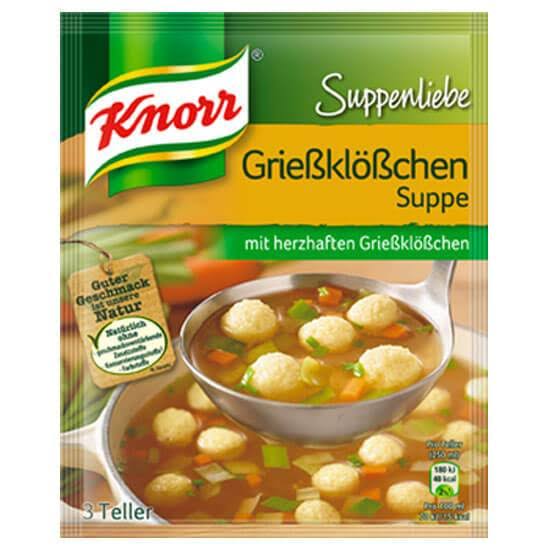 Knorr Suppenliebe Semolina Dumpling Soup, 1.2 oz