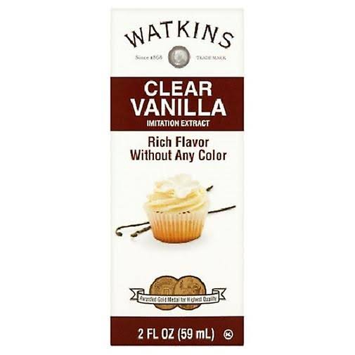 Watkins Clear Vanilla Imitation Extract - 2oz
