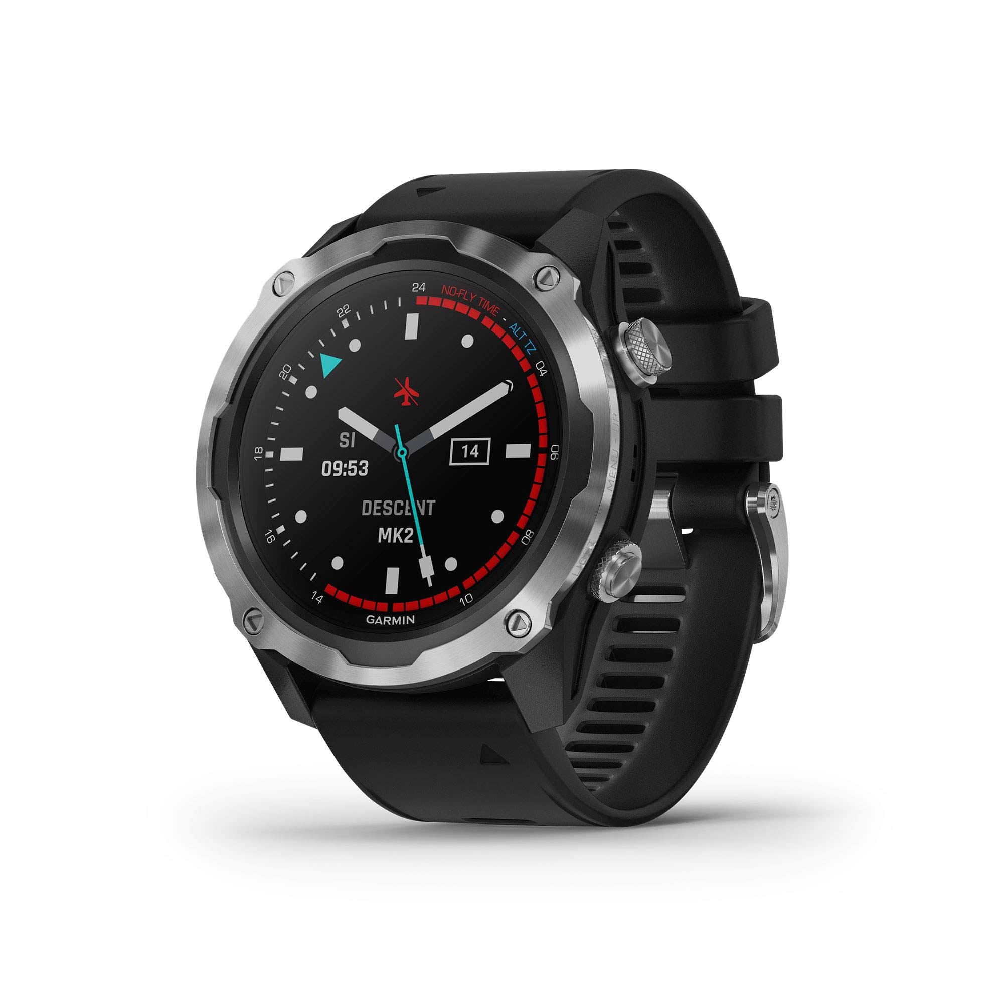 Garmin Descent Mk2 Stainless Steel with Black Band