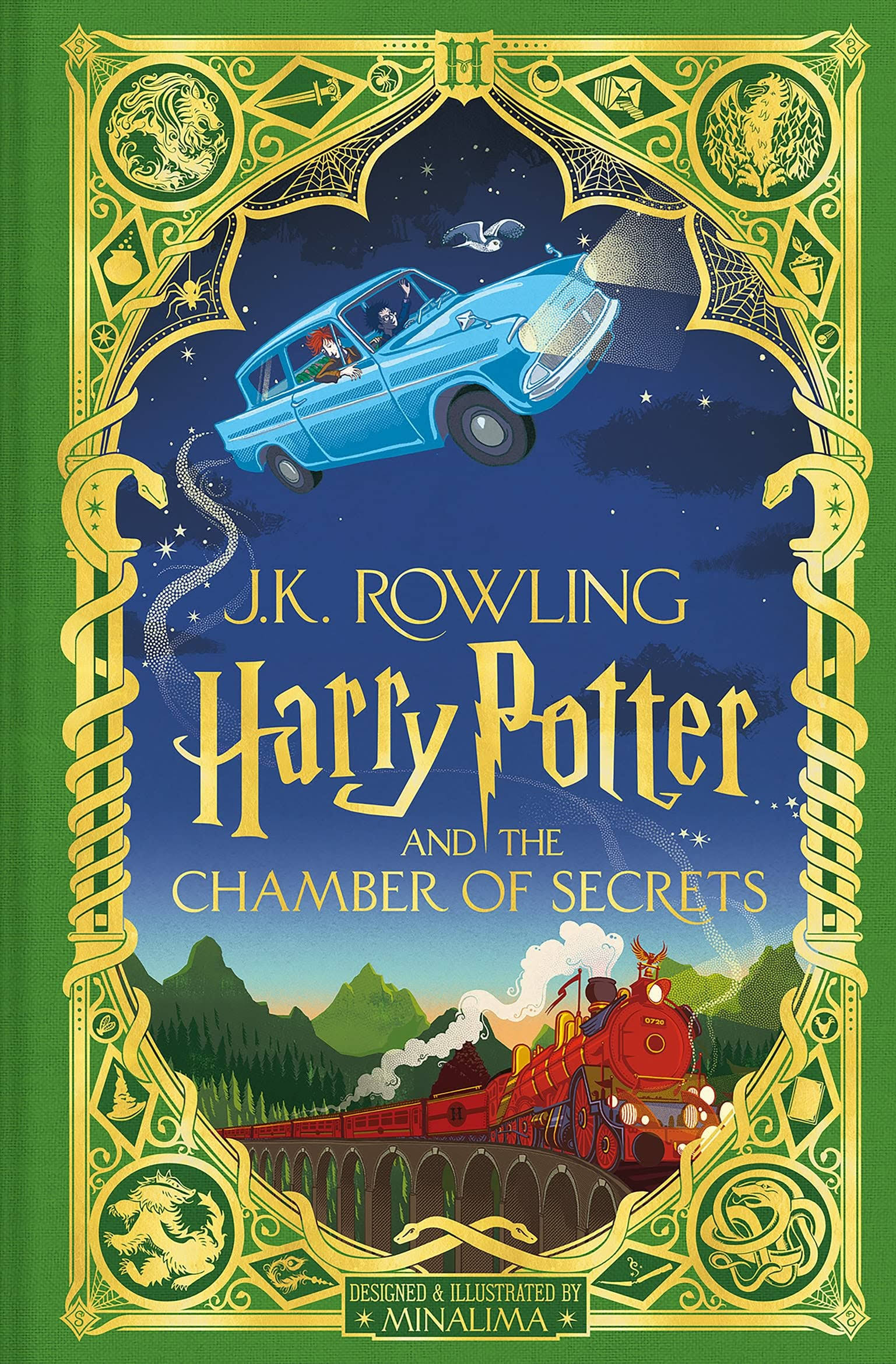 Harry Potter and the Chamber of Secrets: MinaLima Edition [Book]