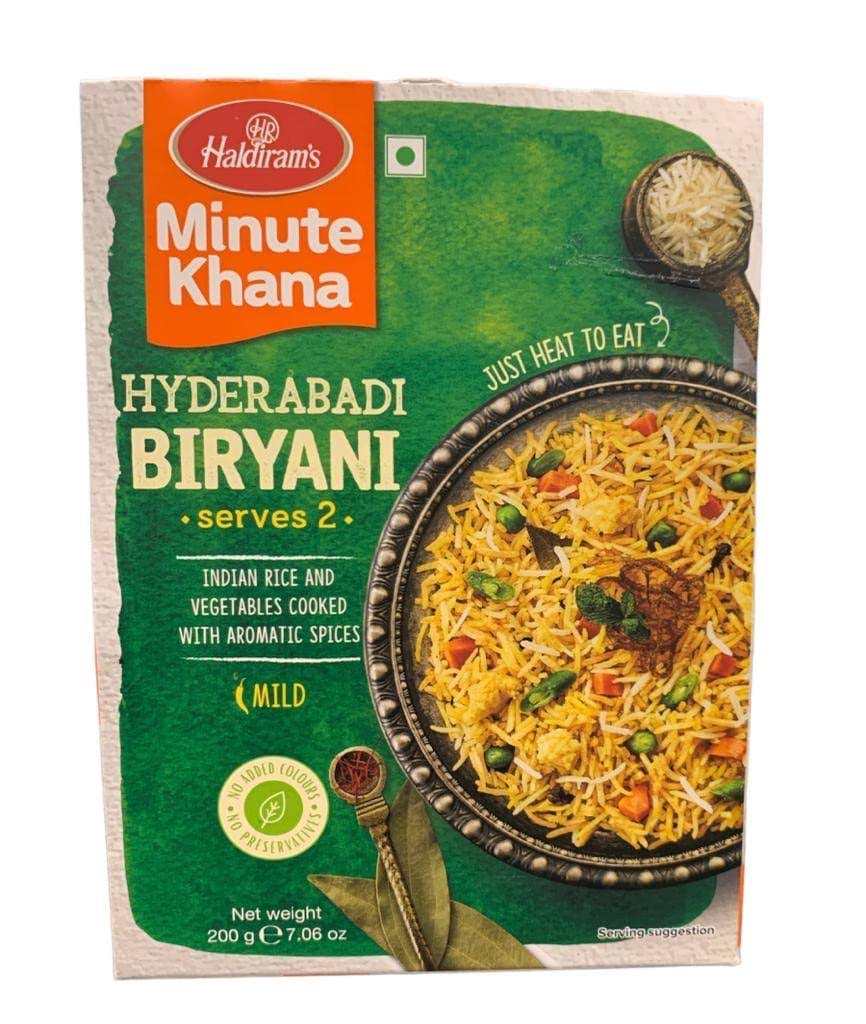 Haldiram's Minute KHANA Hyderabadi Biryani