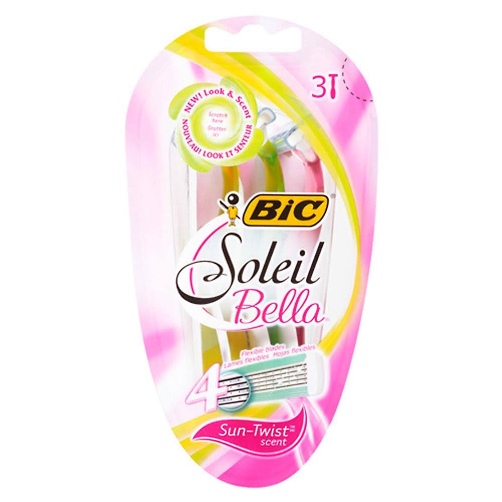 Bic Soleil Bella Razors - Sun Twist Scent, 3pk