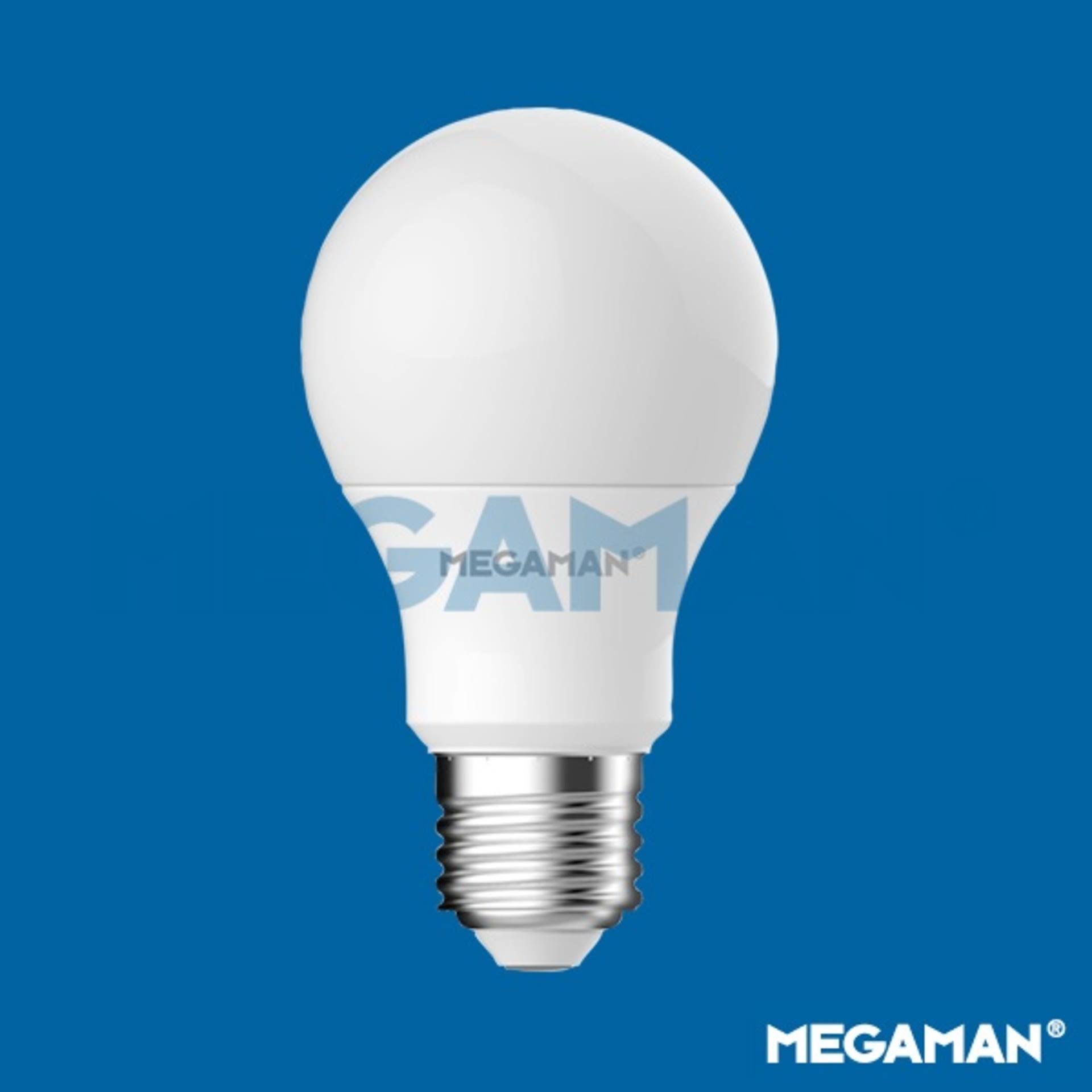 10 x Megaman 143316 LED Bulbs Opal Classic GLS 2700K Warm White E27 8.6W