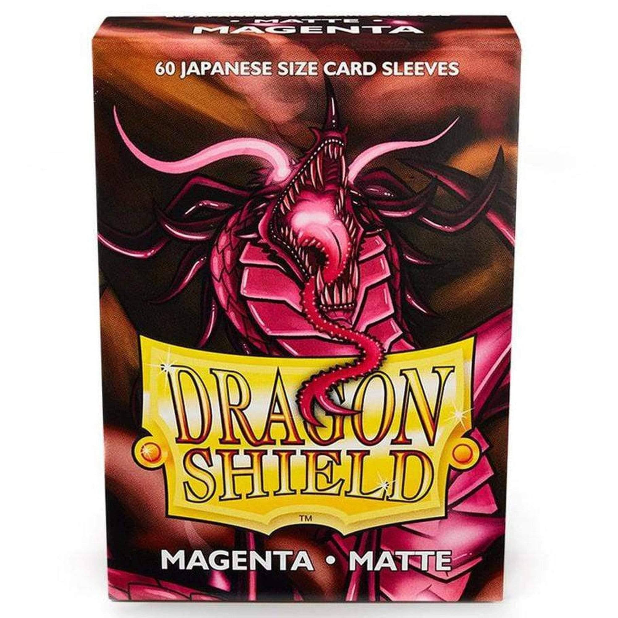 Dragon Shield Matte Japanese Sleeves Box of 60 - Magenta