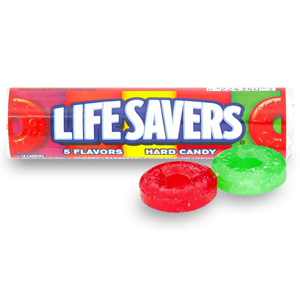 Life Savers Five Flavor Candy Roll