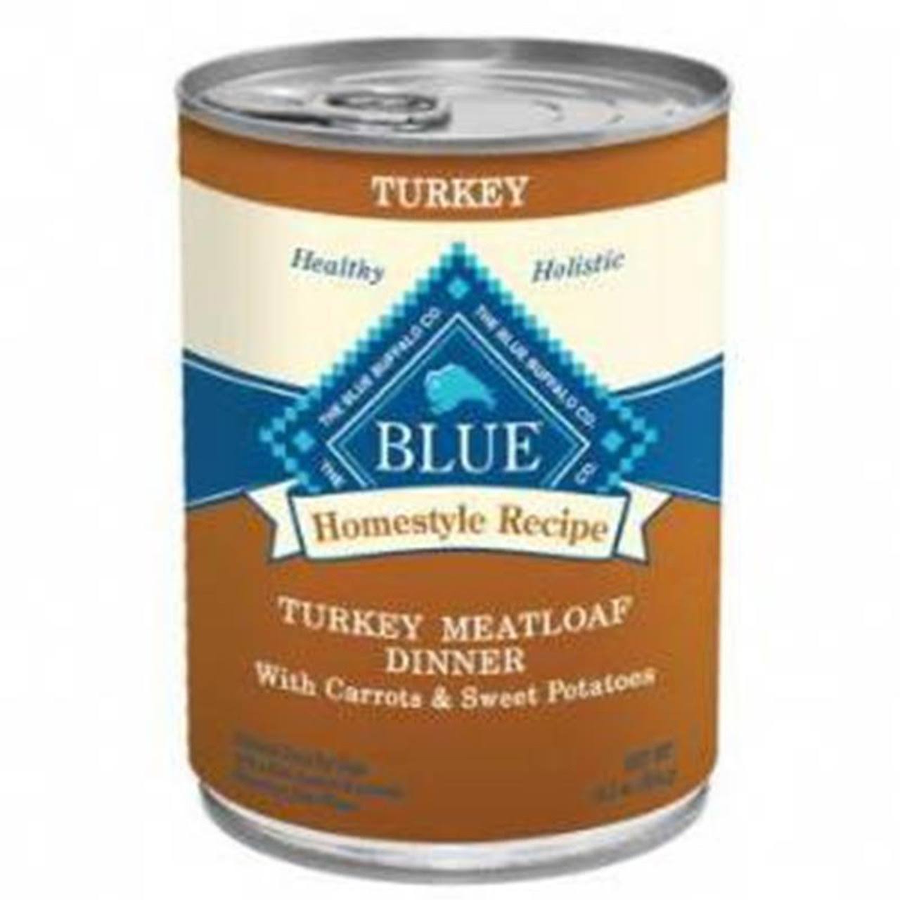 Blue Buffalo Homestyle Recipe Canned Dog Food - Turkey Meatloaf Dinner