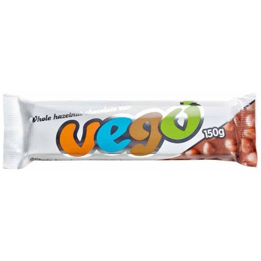 Vego - Whole Hazelnut Chocolate Bar 150 G