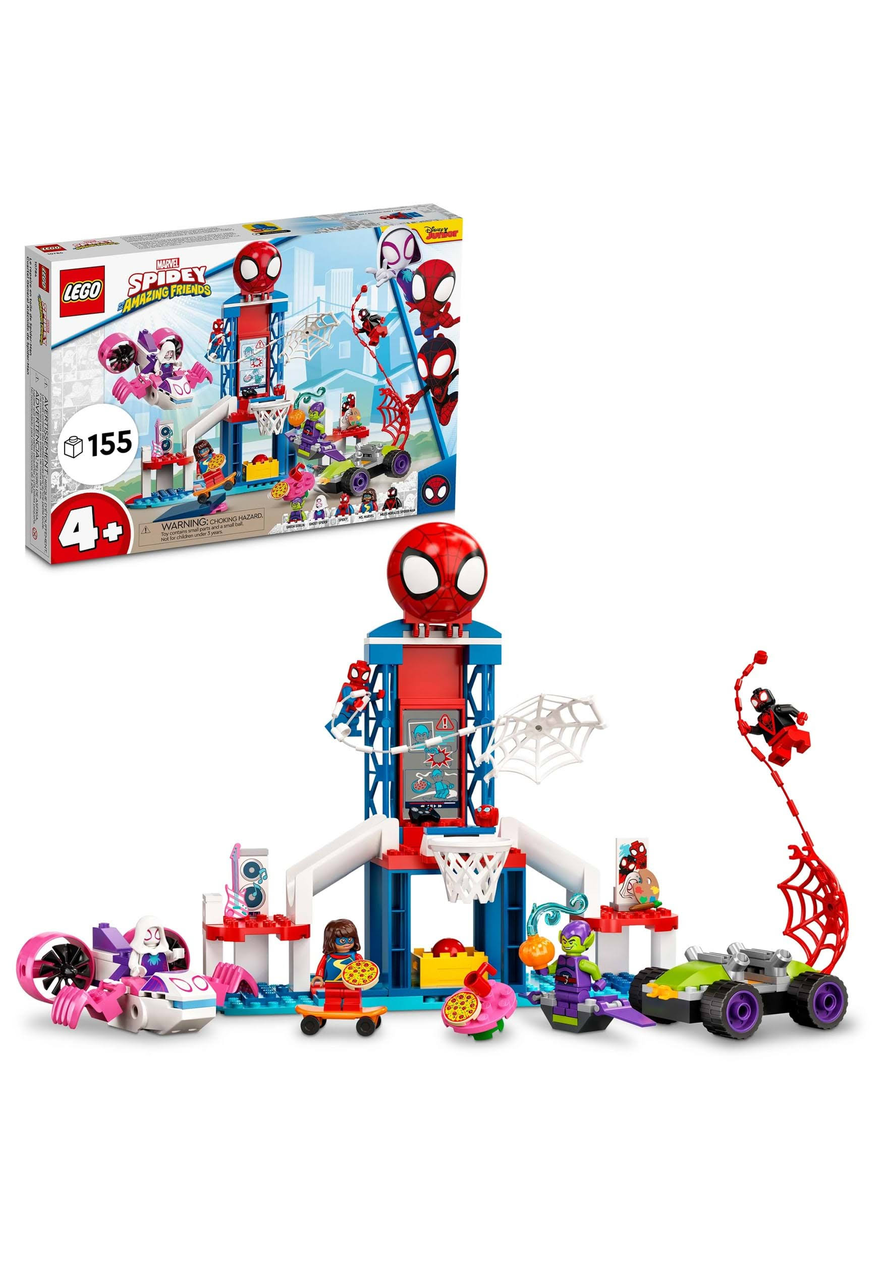Lego Marvel Spider-Man Webquarters Hangout 10784