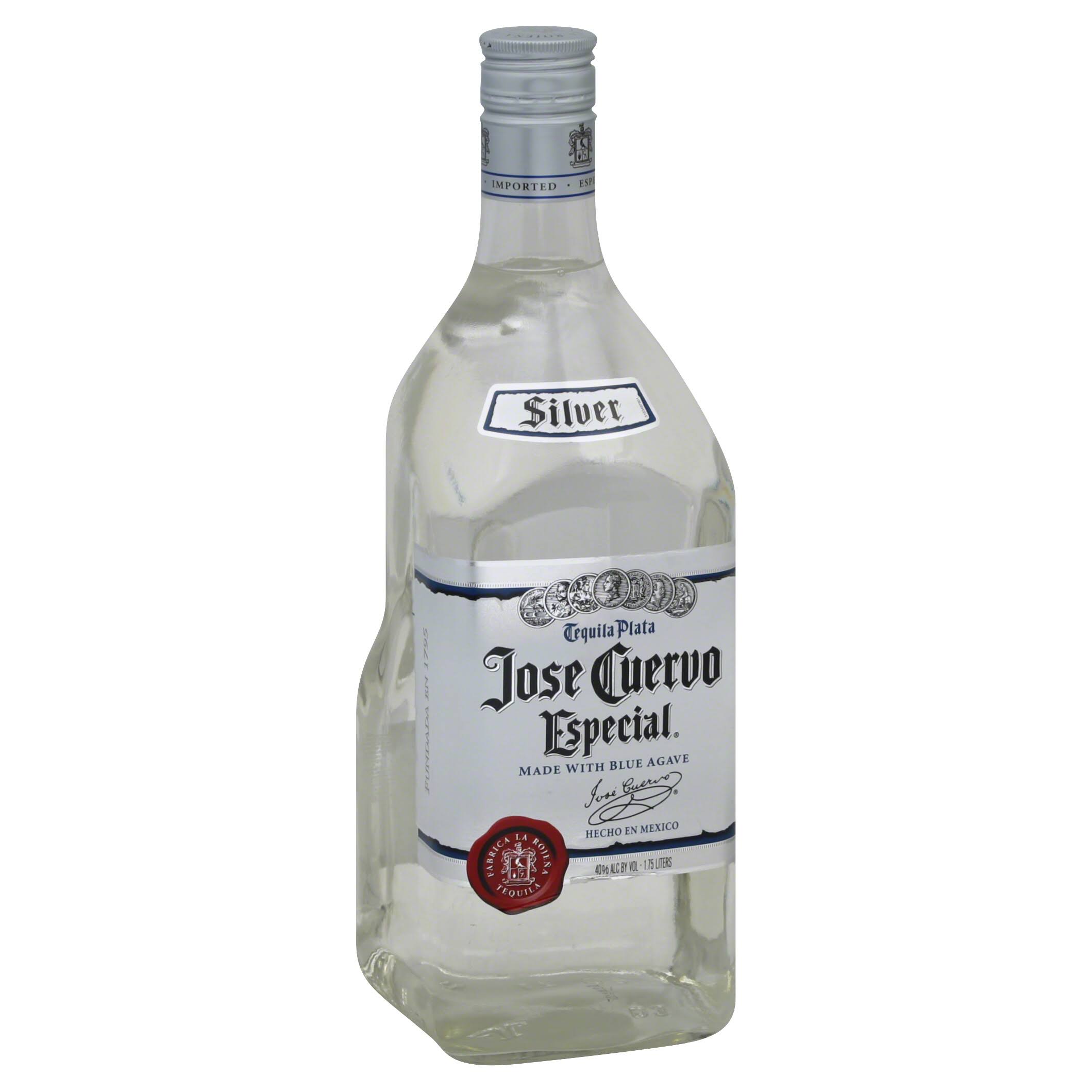 Jose Cuervo Especial Tequila, Silver, Blue Agave - 1.75 l