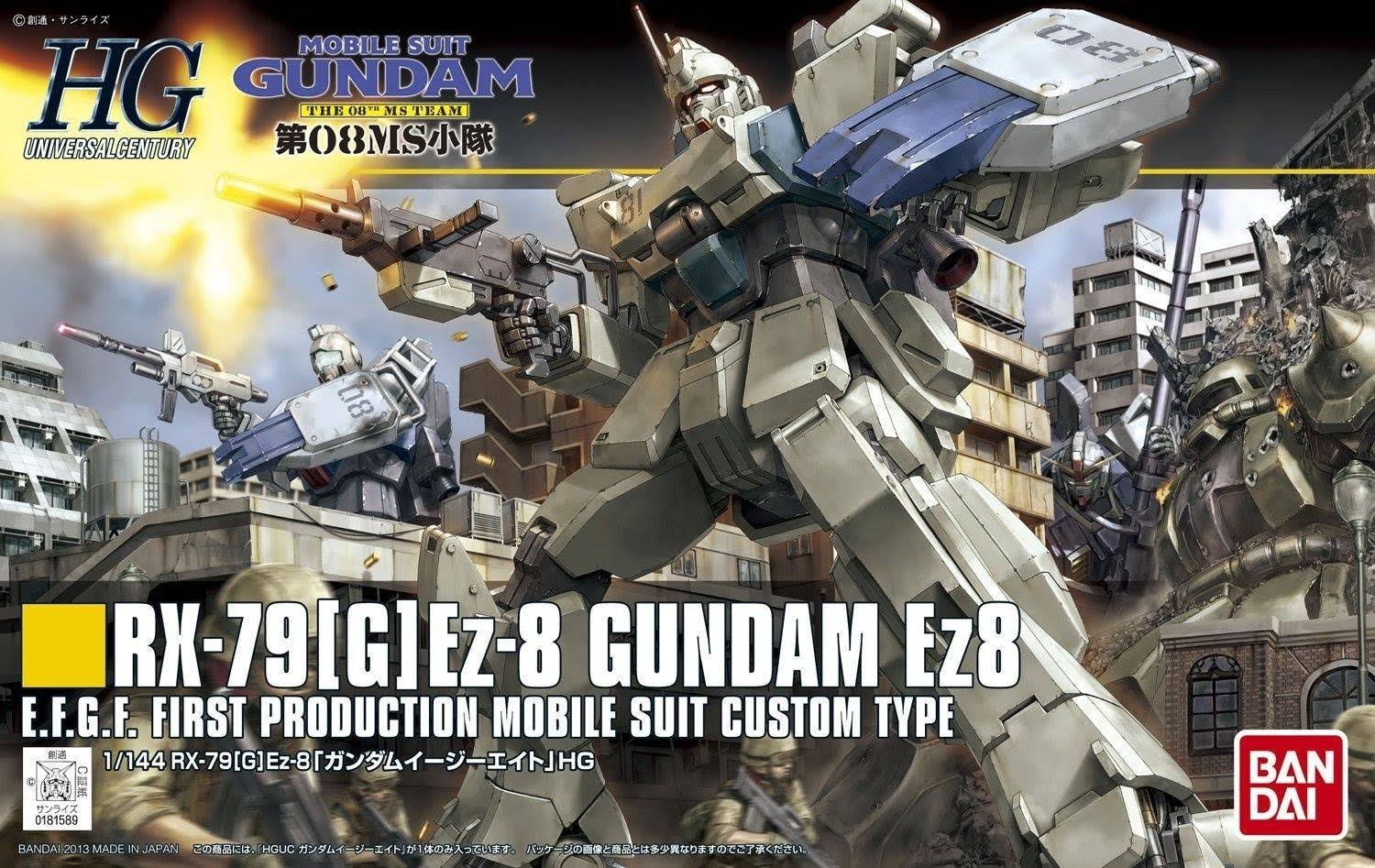 Bandai HG EZ8 Gundam Plastic Model Kit
