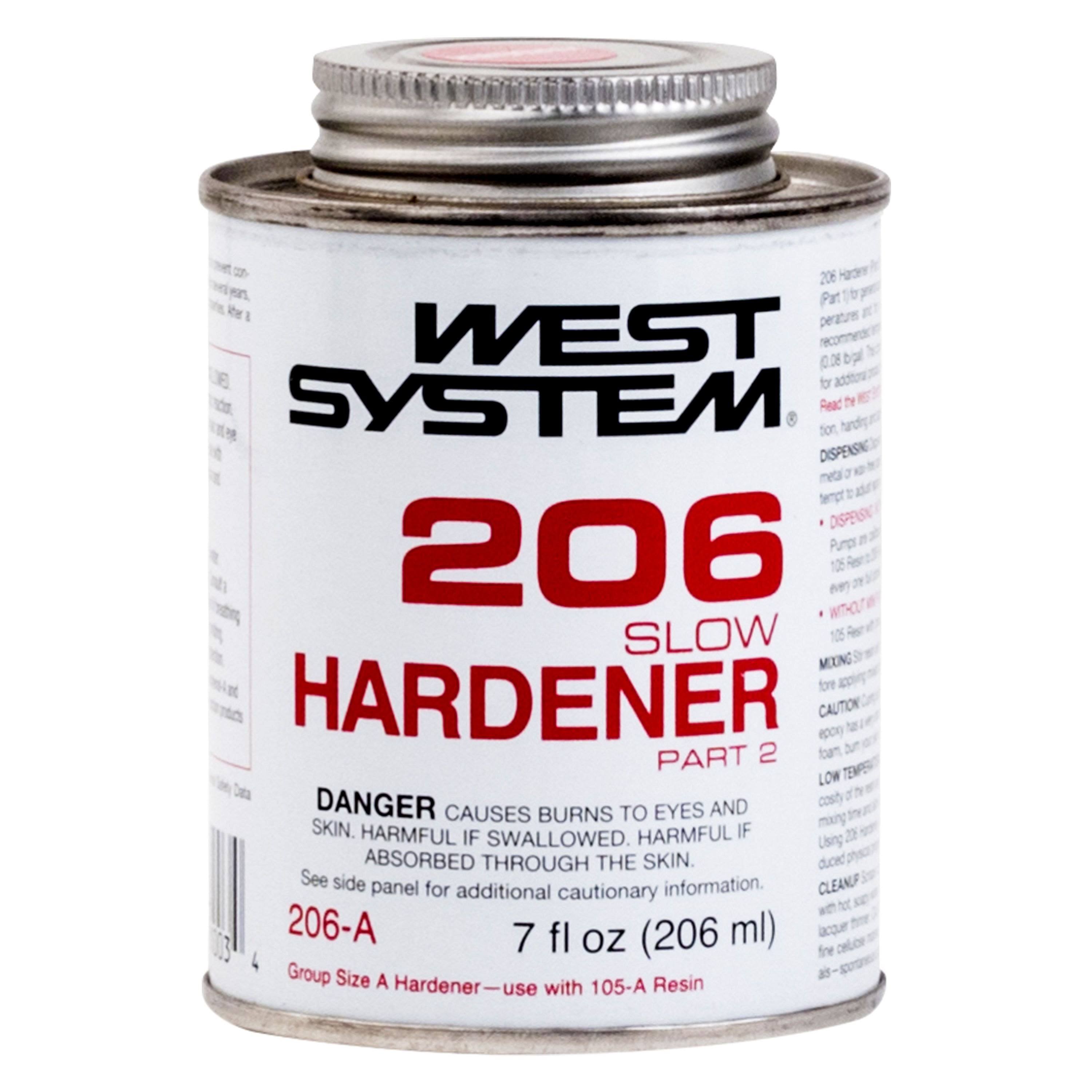 West System Slow Epoxy Hardener - 206ml