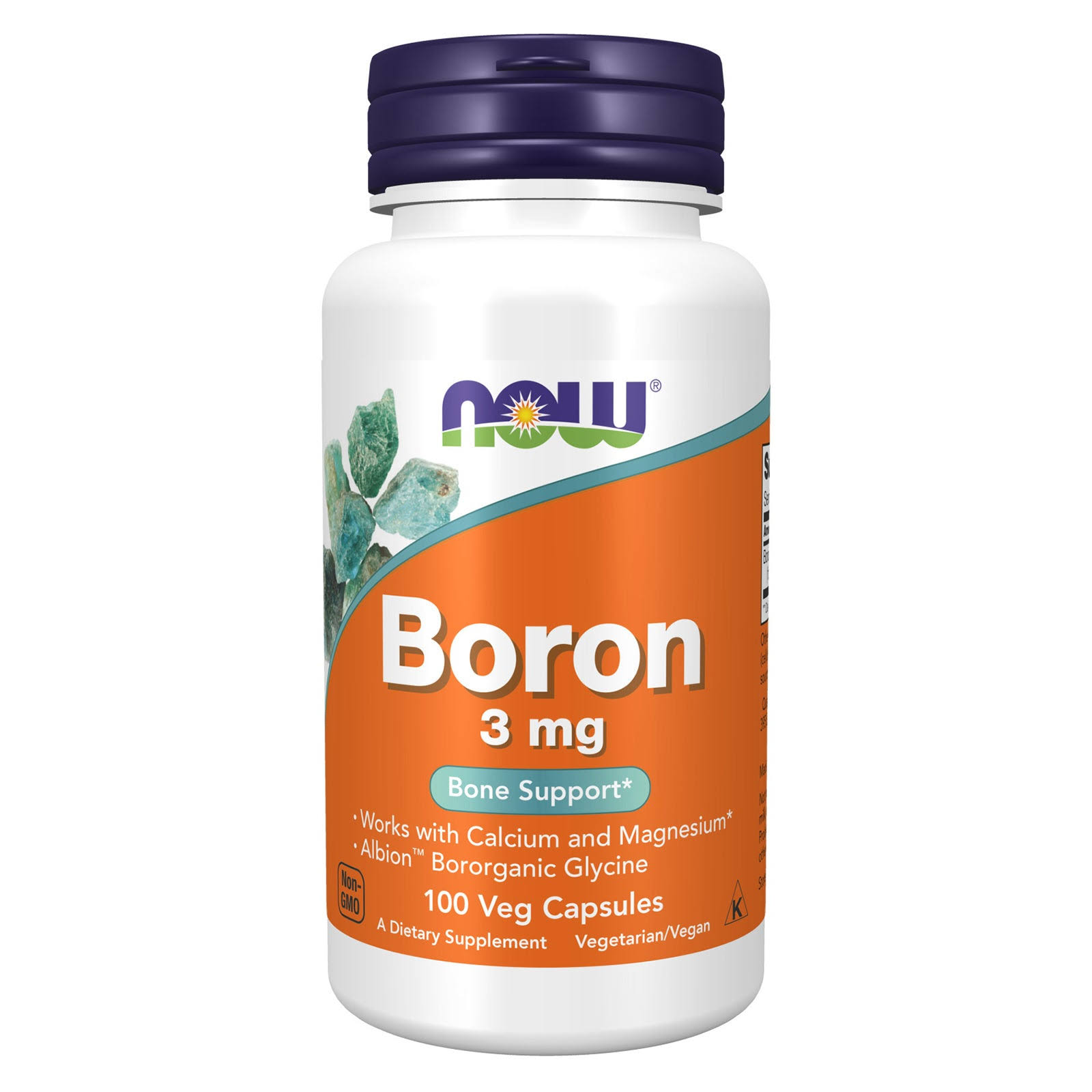 Now Foods Boron - 3mg, 100 Capsules