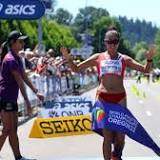'Fighter' Kimberley Garcia Leon dominates 20km race walk for Peru's first ever world gold