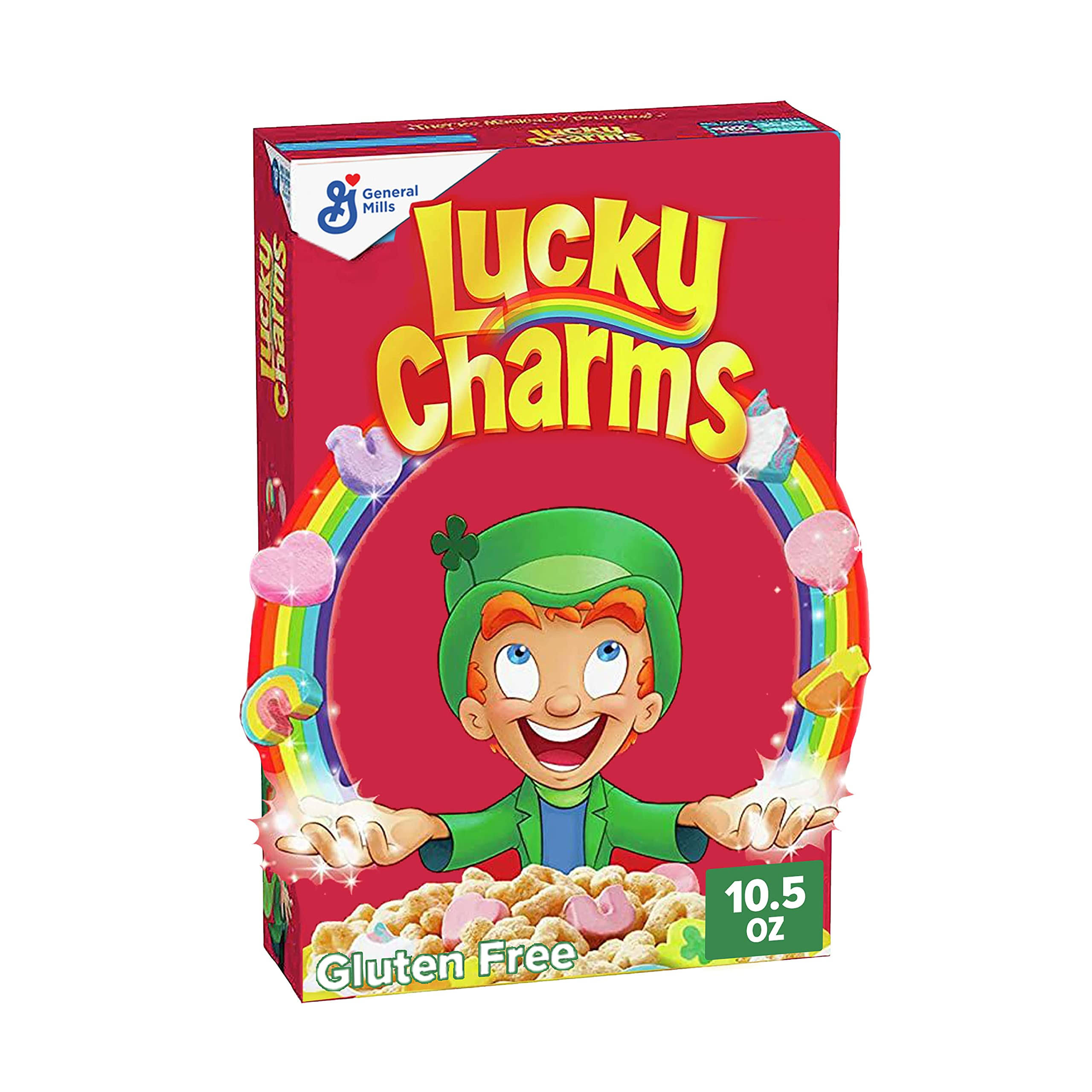 Lucky Charms Original Breakfast Cereal - with Magical Unicorn Marshmallows, 10.5oz
