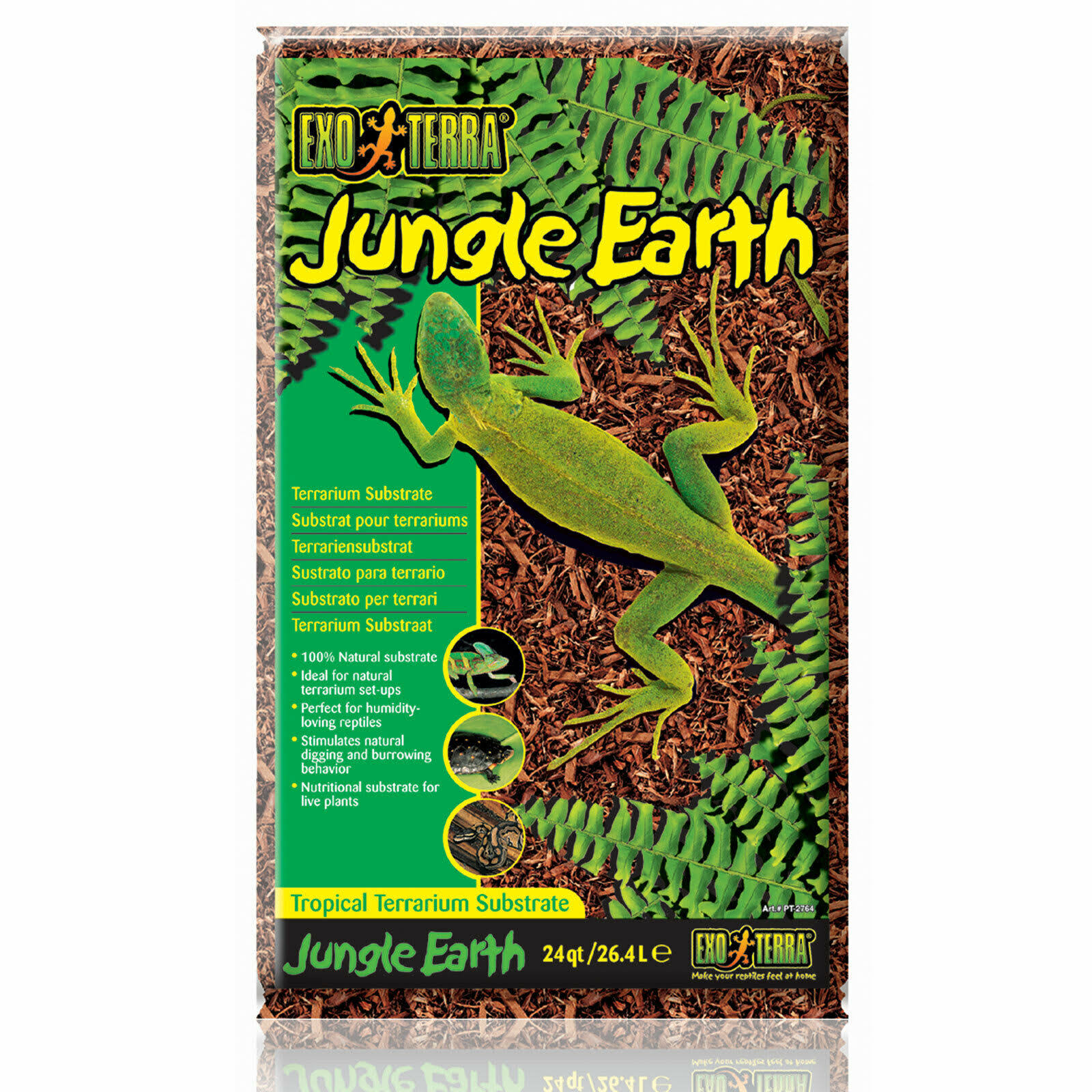 EXO Terra Reptile Terrarium Jungle Earth Substrate - 24qt