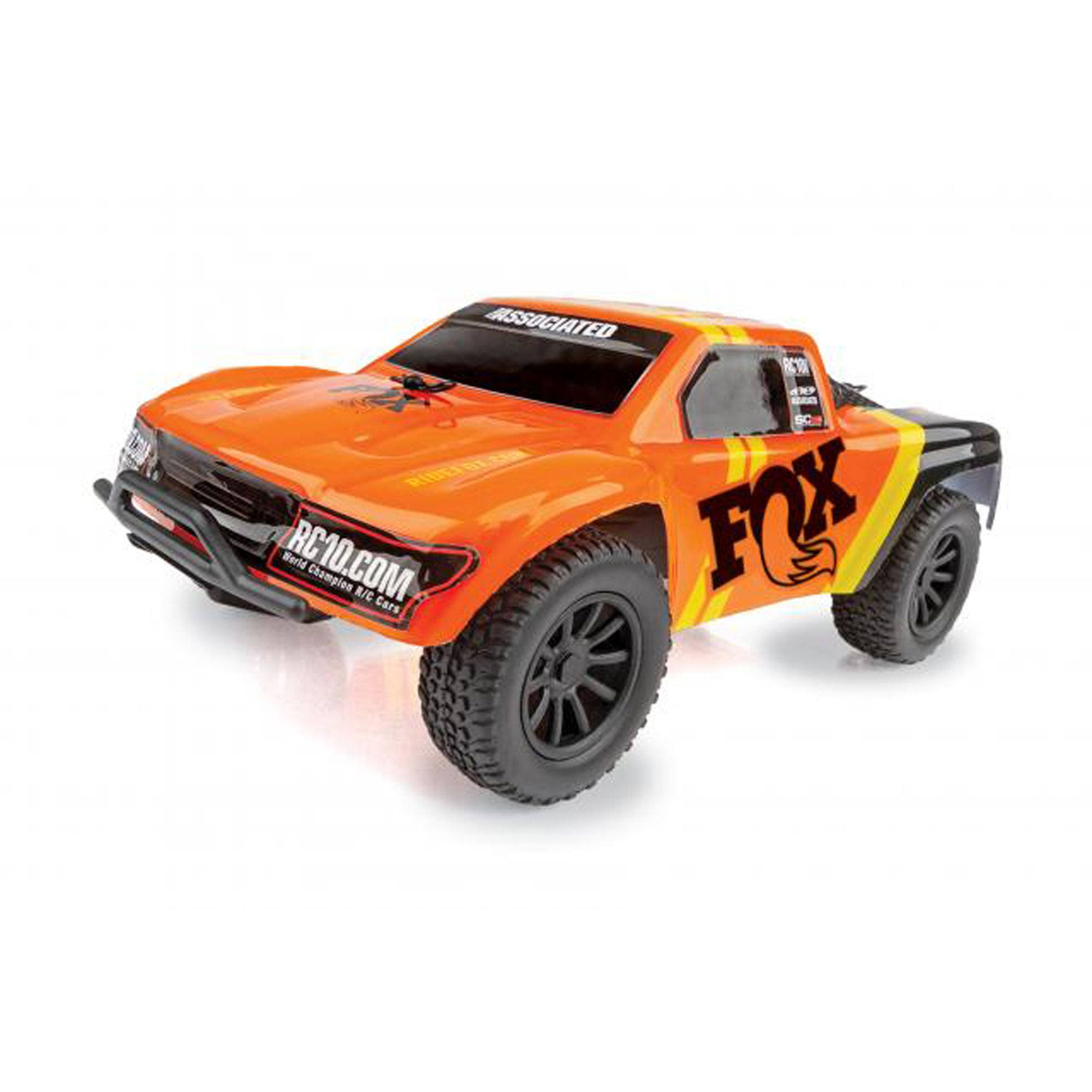 Team Associated Sc28 RTR Fox Factory Truck RC Toy - 1/28 Scale
