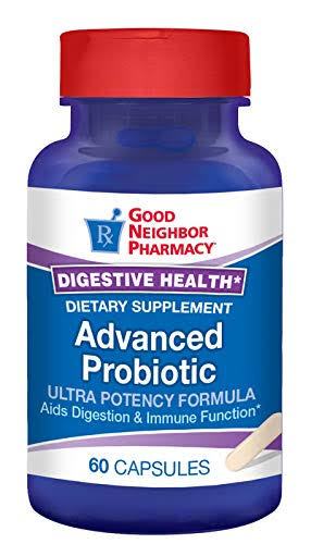 GNP Advanced Probiotic Caplet 60 Count Aids Digestion and Immune function