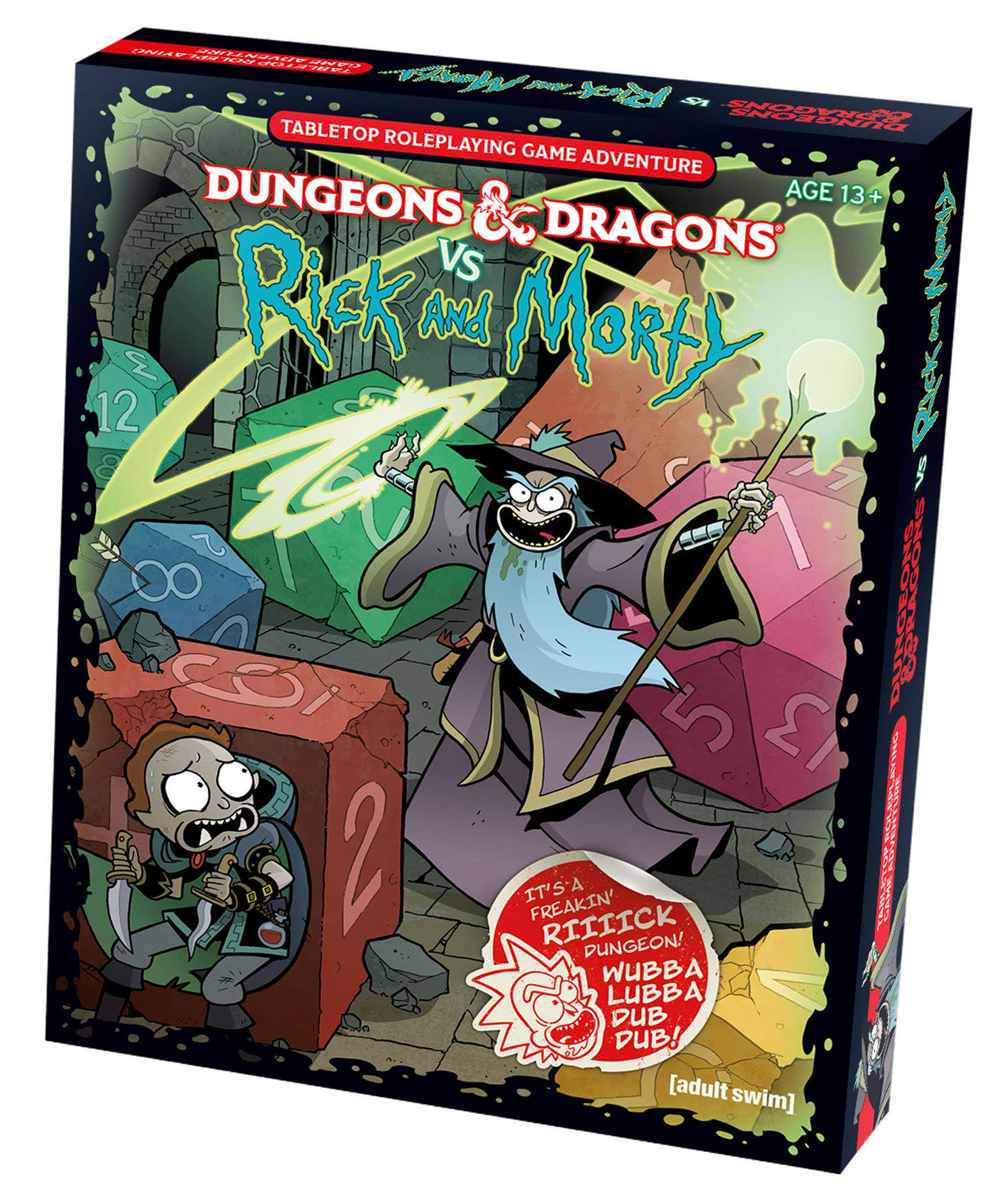 Dungeons & Dragons VS Rick and Morty (D&D Tabletop Roleplaying Game Adventure Boxed Set)