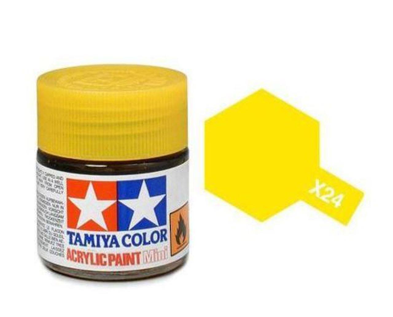 Tamiya Acrylic X-24 Clear Yellow 10ml Default
