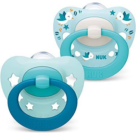 NUK 0- Months Happy Nights Soothers