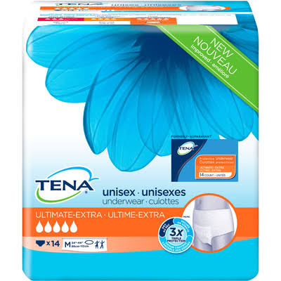 Tena Protective Underwear - Ultimate, M, 14ct