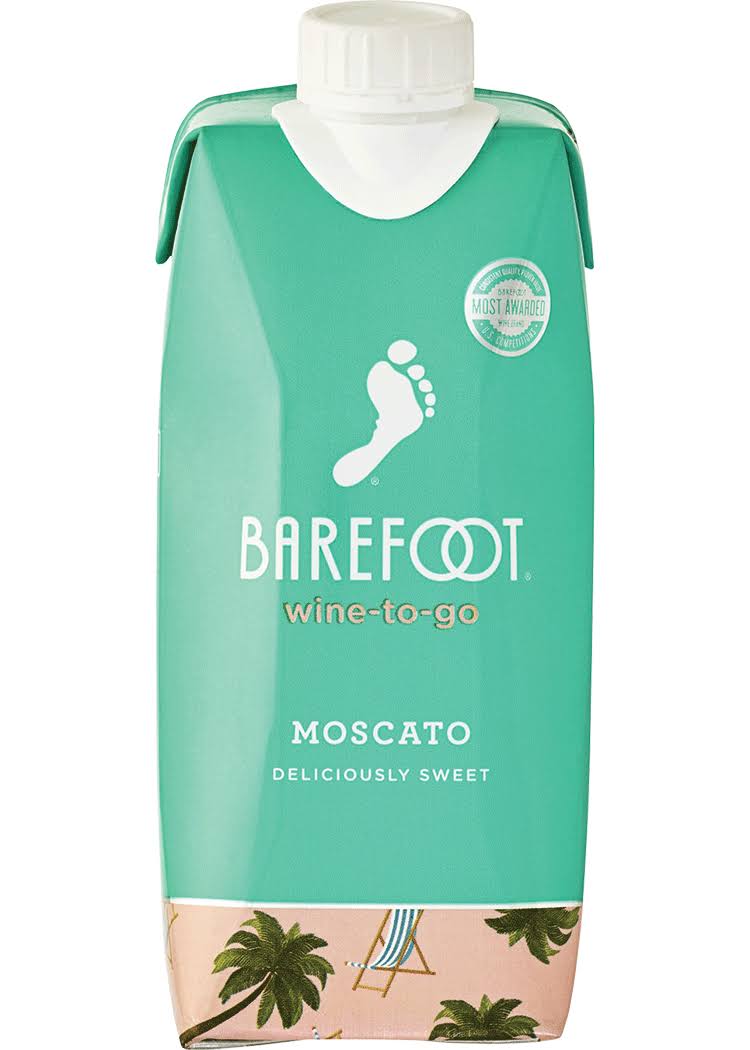Barefoot Moscato White Wine - 500ml, United States